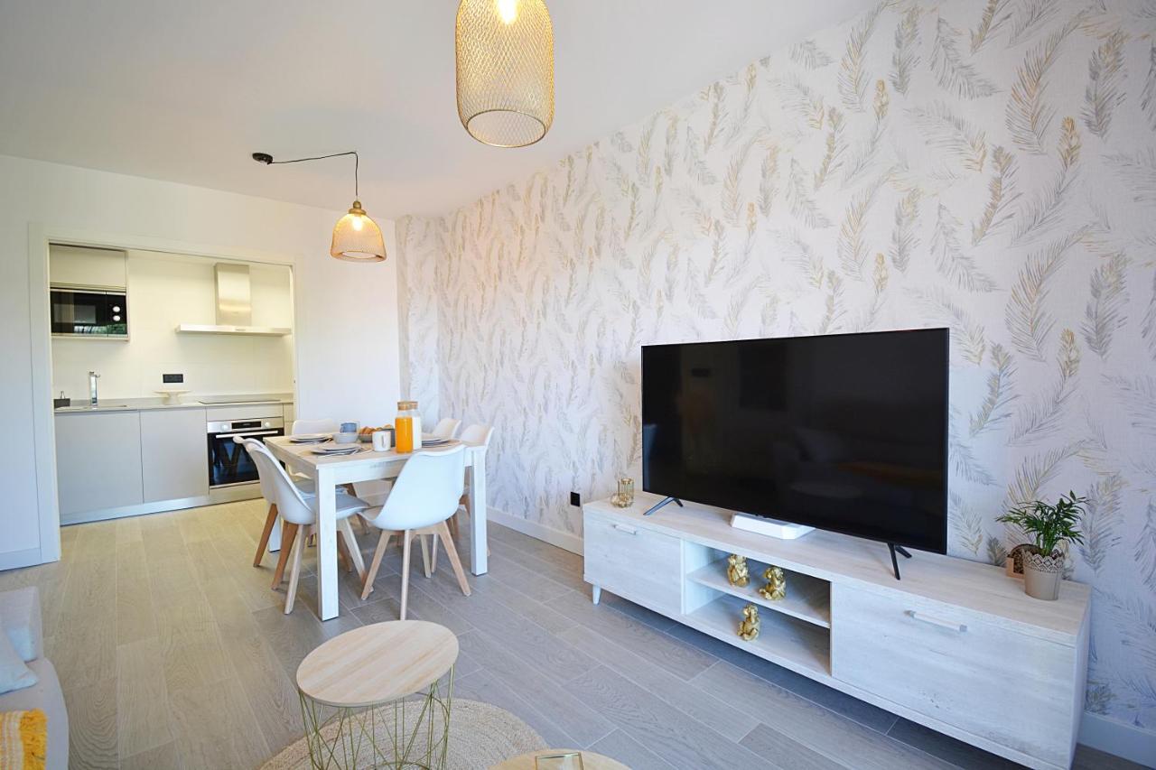 Impresionante apartamento con piscina en Sanxenxo Exterior foto